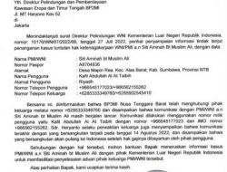 10 Bulan Tanpa Kepastian di Shelter Riyadh, PMI Asal Sumbawa Belum Jelas Kapan Pulang dan Gajinya Dibayar
