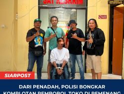 Dari Penadah, Polisi Bongkar Komplotan Pembobol Toko di Pemenang