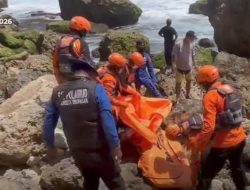 WNA Rusia Hilang di Tanjung Mebulu Ditemukan Tewas di Bawah Tebing, Evakuasi Berlangsung Dramatis