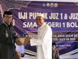 Uji Publik Tahfiz Al-Qur’an di SMAN 1 Bolo, LPTQ Bima Dorong Santri Kuasai Hafalan dan Tajwid