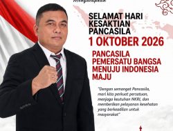 Dirut RS H. L. Manambai Abdulkadir Mengucapkan Selamat Hari Kesaktian Pancasila