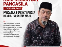 Kepala BPKAD Sumbawa Barat Mengucapkan Selamat Hari Kesaktian Pancasila