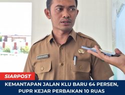 Kemantapan Jalan KLU Baru 64 Persen, PUPR Kejar Perbaikan 10 Ruas di APBD Perubahan