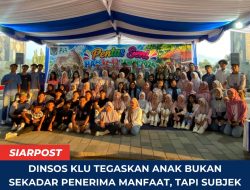 Dinsos KLU Tegaskan Anak Bukan Sekadar Penerima Manfaat, Tapi Subjek Pembangunan