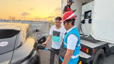 Energi Bersih untuk Ajang Dunia, PLN UP3 Selaparang Siagakan SPKLU Fast Charging di MotoGP 2026