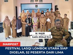 Festival LASQI Lombok Utara Siap Digelar, 52 Peserta dari Lima Kecamatan Bakal Tampil