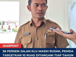 36 Persen Jalan KLU Masih Rusak, Pemda Targetkan 10 Ruas Ditangani Tiap Tahun