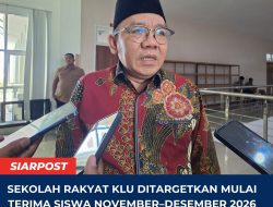 Sekolah Rakyat KLU Ditargetkan Mulai Terima Siswa November–Desember 2026