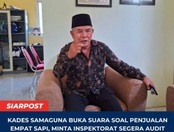 Kades Samaguna Buka Suara soal Penjualan Empat Sapi, Minta Inspektorat Segera Audit