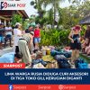 Lima Warga Rusia Diduga Curi Aksesori di Tiga Toko Gili, Kerugian Diganti