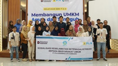 Bangun Budaya Selamat, PLN Edukasi Pelaku UMKM Sumbawa tentang Keselamatan Listrik