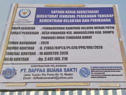 Diduga Tanpa Izin, Material Galian C PT Daffa Mengalir ke Proyek Kampung Nelayan di Dompu