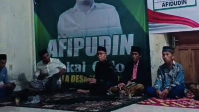 Acara Istighosah dan Doa Bersama Afidudin Nomor Urut 3 Berlangsung Meriah, Masyarakat Berharap Wujudkan Desa Sengkerang “BERKAH”